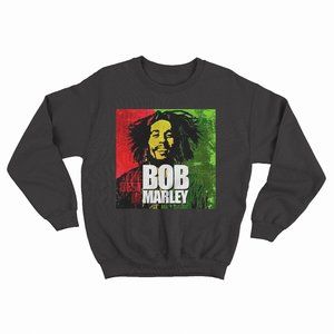 The Best Of Bob Marley Black Sweater